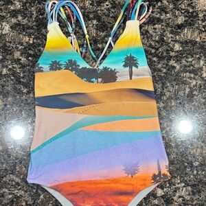 San Lorenzo Multicolor Desert Landscape One Piece